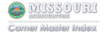 Missouri Department of Agriculture Corner Master Index